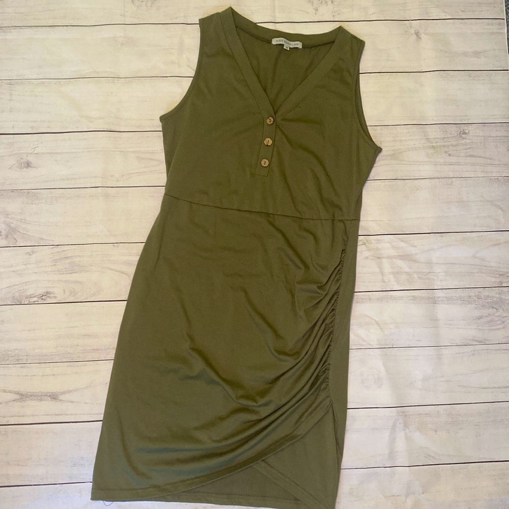 Olive Green Dress